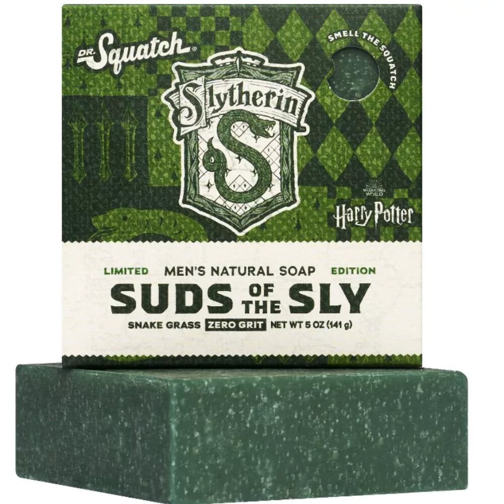 Suds of the Sly Limited Edition Dr. Squatch Soap Bar Green NIB